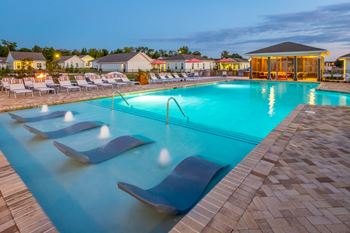 Tanning ledge chaise lounge seating